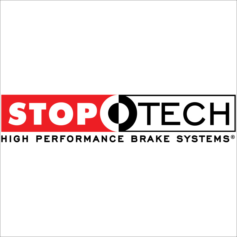 StopTech Slotted & Drilled Sport Brake Rotor - Rear Left