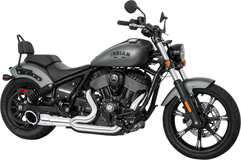 Turnout 2 1 4.5" Combat Endcap Indian Chief Ch/Bk