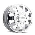 Mayhem 8181 Challenger Dually 22x8.25 / 10x225 BP / 169mm Offset / 170.1mm Hub Polished Wheel
