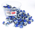 Mini Reflectors Blue 150/Pk
