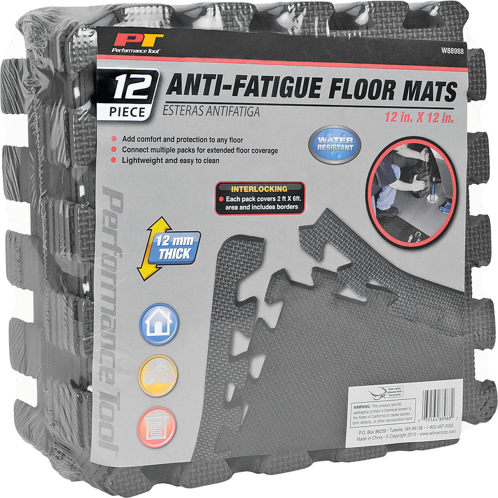 Shop Floor Mats 12/Pc