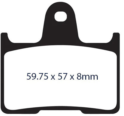 Brake Pad Z+ Rear `14 Up Sportster