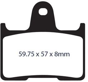 Brake Pad Z+ Rear `14 Up Sportster