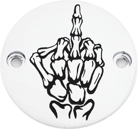 M8 Timer Cover Bone Finger Chrome