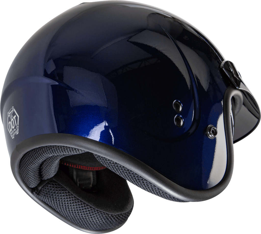 Gm 32 Open Face Helmet Blue 2x