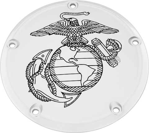 6   M8 Softail Derby Cover Marine Ega Chrome