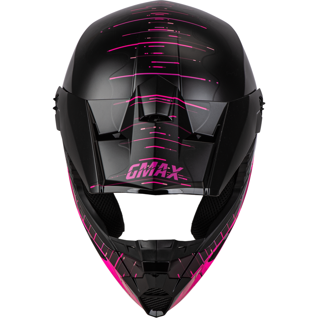 Youth Mx 46y Frequency Offroad Helmet Black/Pink Ys