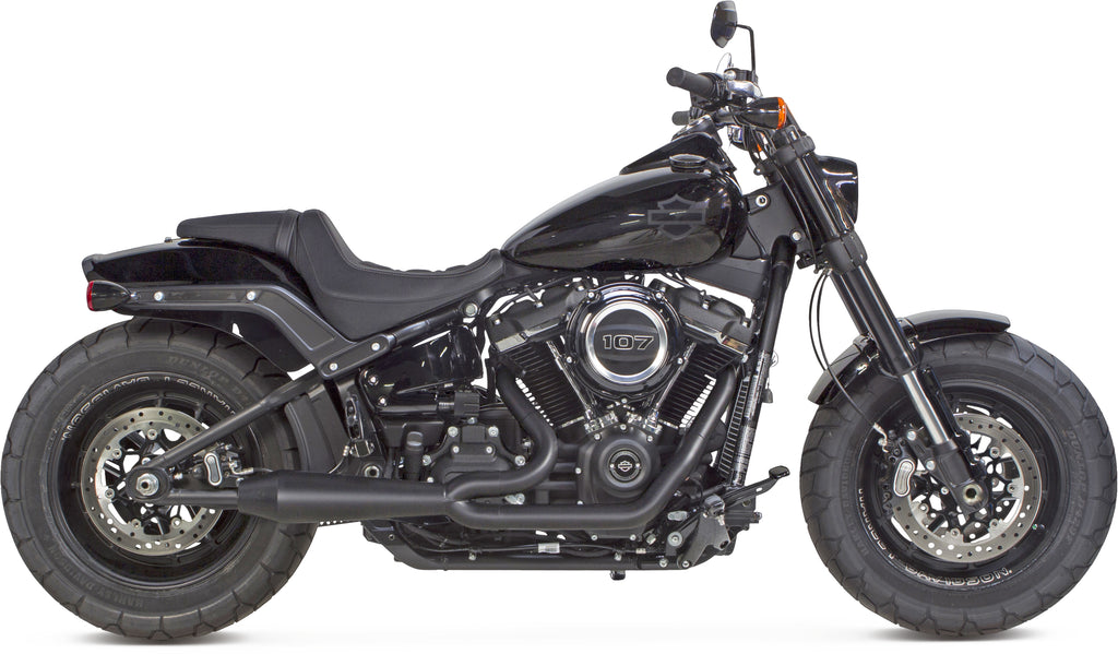 Comp S 2in1 Exhaust Softail Gen 2 Black