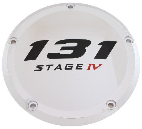 7  M8 Flt/Flh Derby Cover 131 Stage Iv Chrome