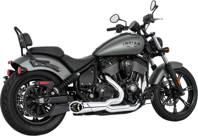 Shorty 2 1 4.5" Combat End Cap Indian Chief Ch/Ch