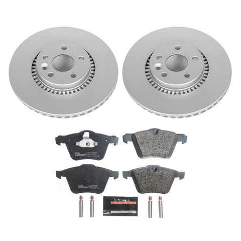 Power Stop 15-18 Volvo S60 Front Euro-Stop Brake Kit