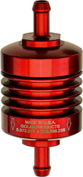 Mini Fuel Filter Red 5/16