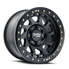 Dirty Life 9313 Enigma Race 17x9 / 5x127 BP / -12mm Offset / 78.1mm Hub Matte Black Wheel