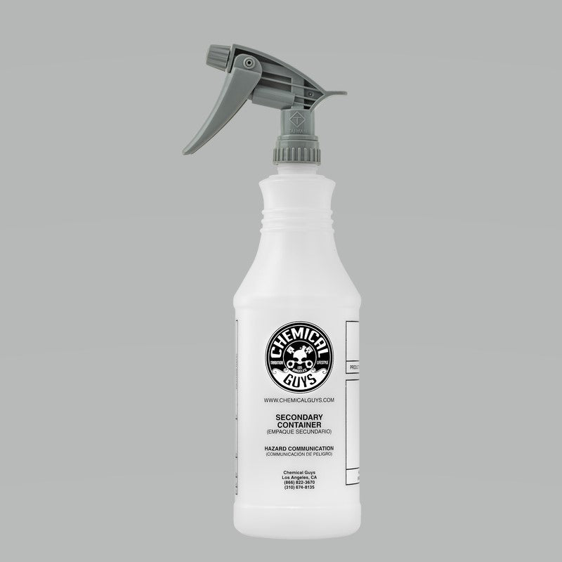 Chemical Guys Professional Heavy Duty Bottle & Sprayer - 32 oz - Case of 24