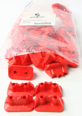 Super Lite Pro Series Double Backers 0.75" 48/Pk Red