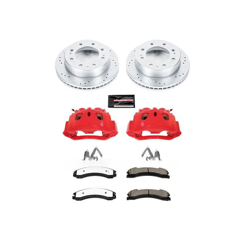 Power Stop 12-19 Chevrolet Silverado 2500 HD Z36 Truck and Tow Kit w/ Calipers - Front