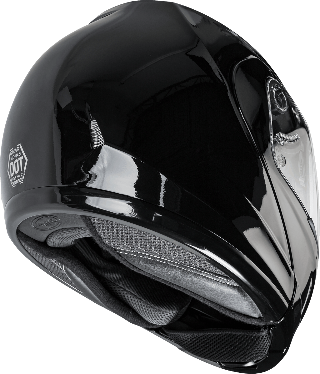 Md 04 Modular Helmet Black Xs