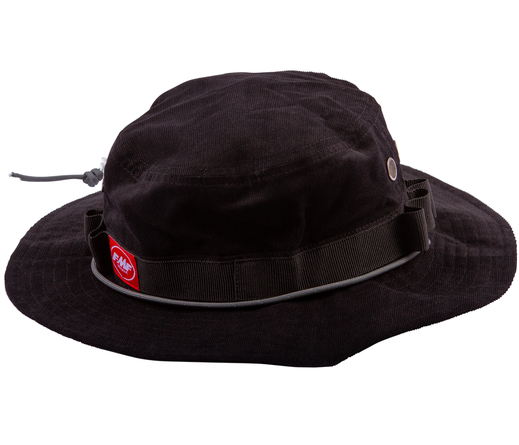 Cord Bucket Hat Black Os