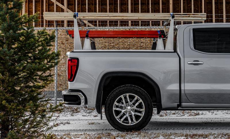 Access ADARAC Aluminum Uprights 24" Vertical Pro Kit (2 Uprights w/1 66" Cross Bar) Silvr Truck Rack