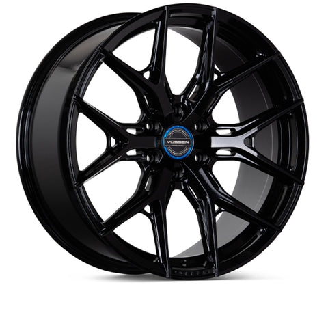 Vossen HF6-4 20x9.5 / 6x139.7 / ET15 / Deep Face / 106.1 - Gloss Black