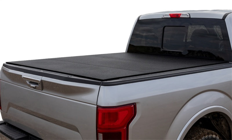 Access LOMAX Folding Hard Cover 08-16 Ford Super Duty F-250/F-350/F-450 6ft 8in Box Black Urethane