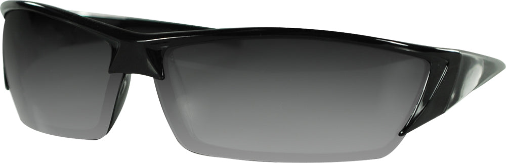 Utah Sunglass Black Smoke Lens