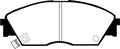 EBC 90-92 Honda Civic CRX 1.6 Si Greenstuff Front Brake Pads