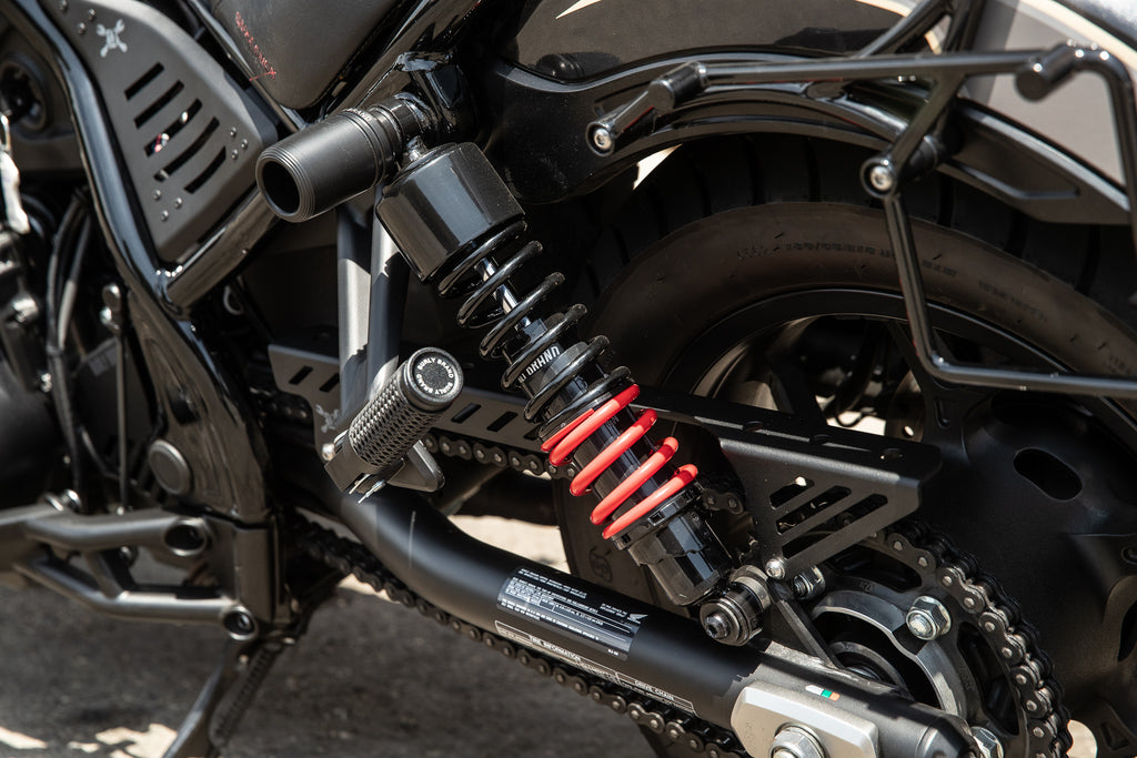 Slash Cut Chain Guard Black