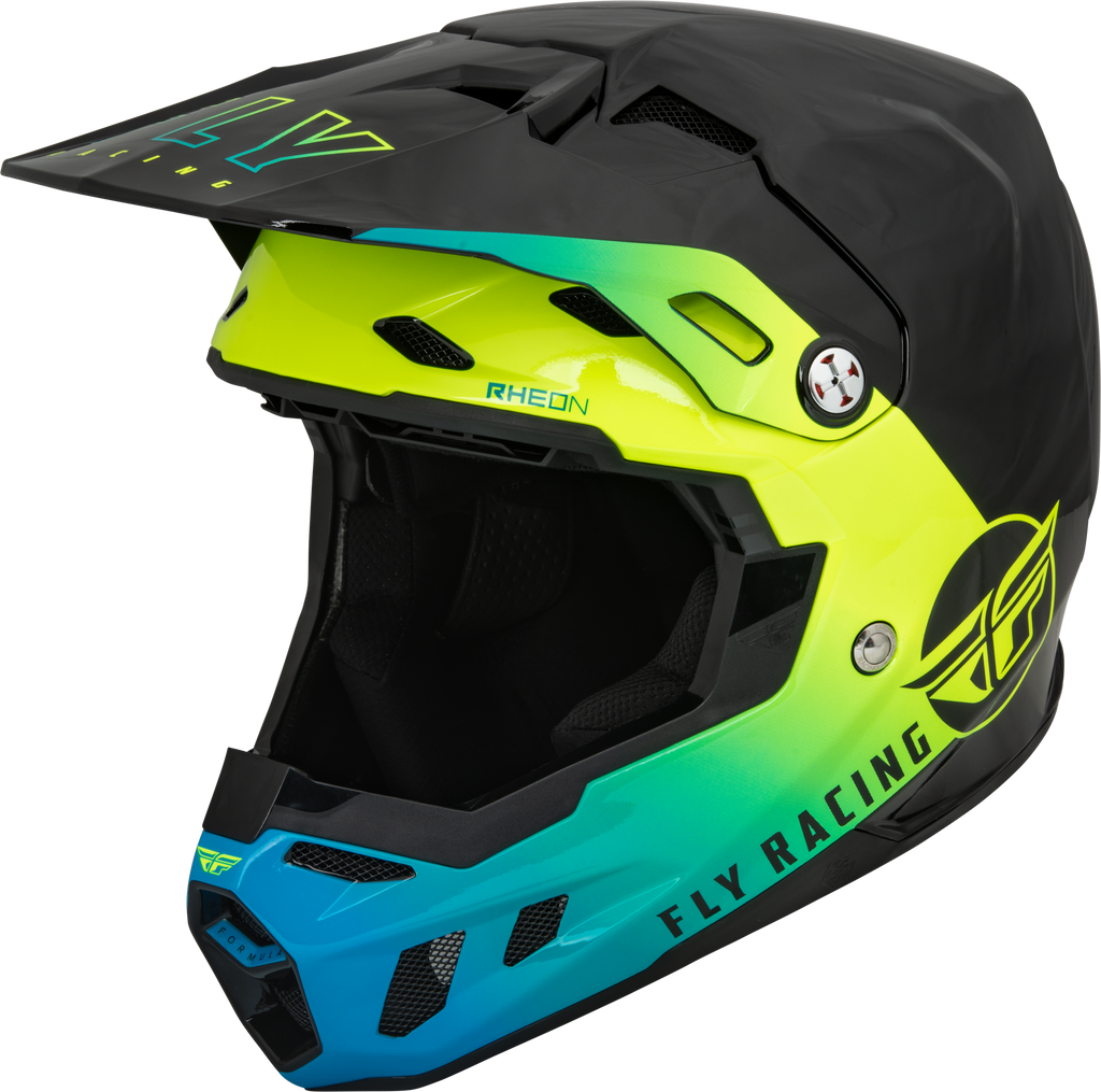 Formula Cc Centrum Helmet Black/Blue/Hi Vis Sm