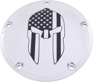 7  M8 Flt/Flh Derby Cover Spartan Chrome