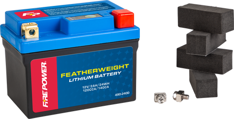 Featherweight Lithium Battery 120 Cca 12v/24wh
