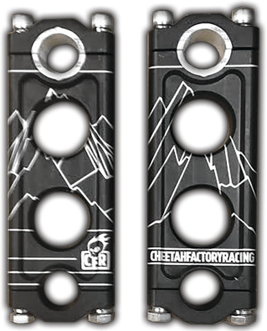 Knucks Risers 4" Black