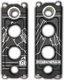 Knucks Risers 4" Black