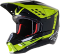 S M5 Beam Helmet Blk/Anthra/Ylw Fluo Glossy 2x