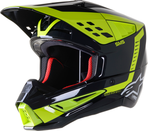 S M5 Beam Helmet Blk/Anthra/Ylw Fluo Glossy Sm