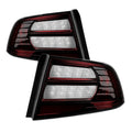 Xtune Acura Tl 04-08 OEM Style Tail Lights Red Smoked ALT-JH-ATL07-OE-RSM