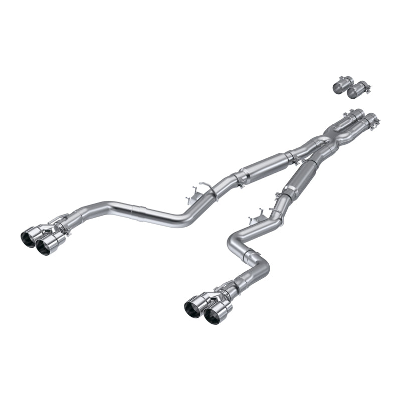 MBRP 17-21 Dodge Challenger 5.7L/6.2L/6.4L Aluminized Catback Exhaust