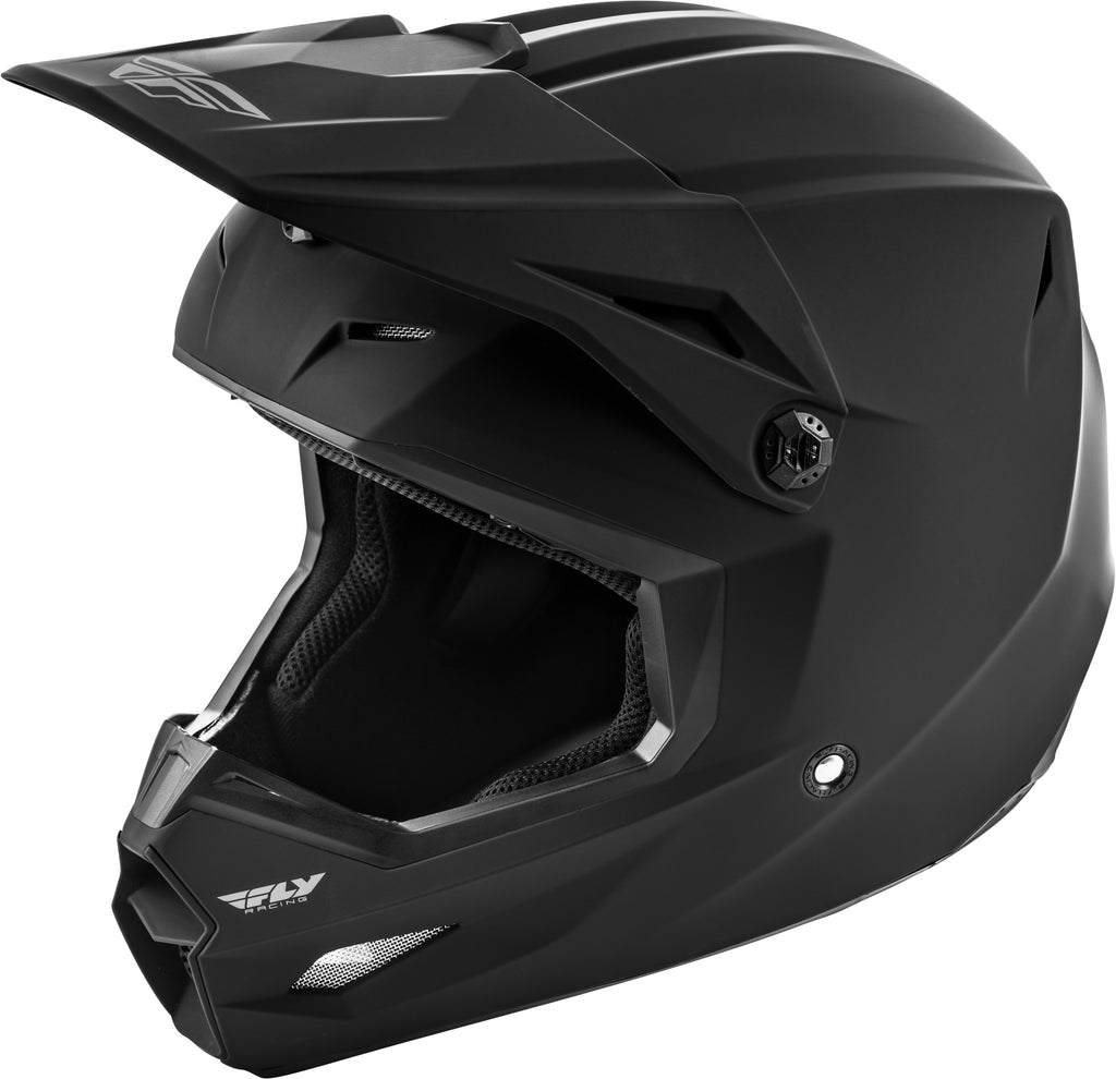 Kinetic Solid Helmet Matte Black 2x