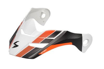 Exo At960 Peak Visor Hicks White/Orange