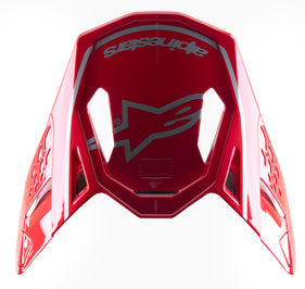 S M10 Visor Acumen Le Red Flake/Black/Silver