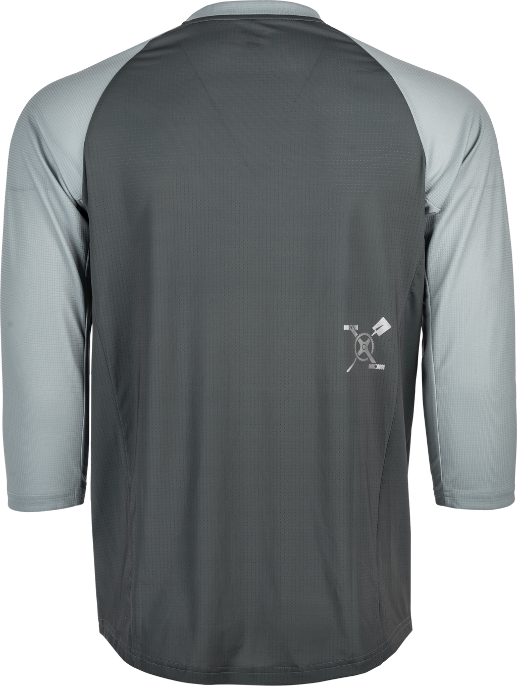 Ripa 3/4 Sleeve Jersey Grey/Light Grey Xl