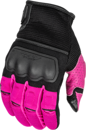 Women's Coolpro Force Gloves Black/Pink Sm