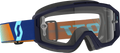 Split Otg Goggle Royal Blue Orange Clear Works