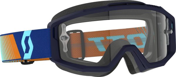 Split Otg Goggle Royal Blue Orange Clear Works