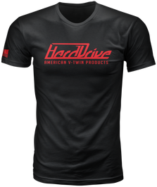 Harddrive Tee Black/Red 2x