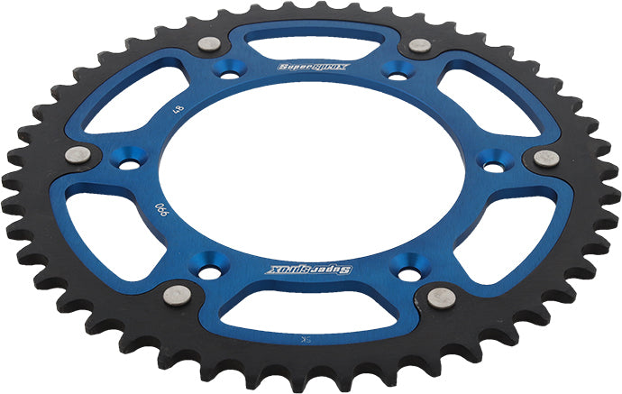 Rear Stealth Sprocket Alu/Stl 48t 520 Blu Hus/Husq/Ktm